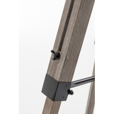 Antique Tripod Table Lamp with Shade - Large - Available in 2 Colors