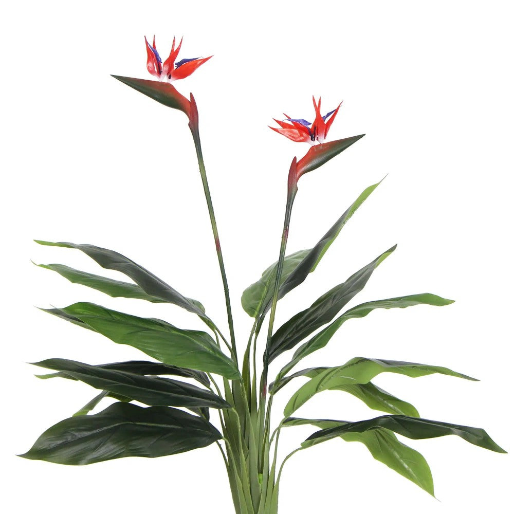 Artificial Bird Of Paradise Plant 110cms - Red