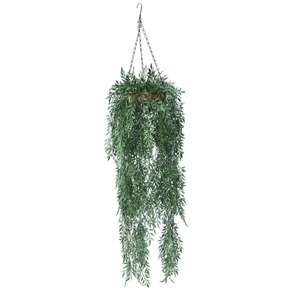 Artificial Fern Hanging Basket 110cms
