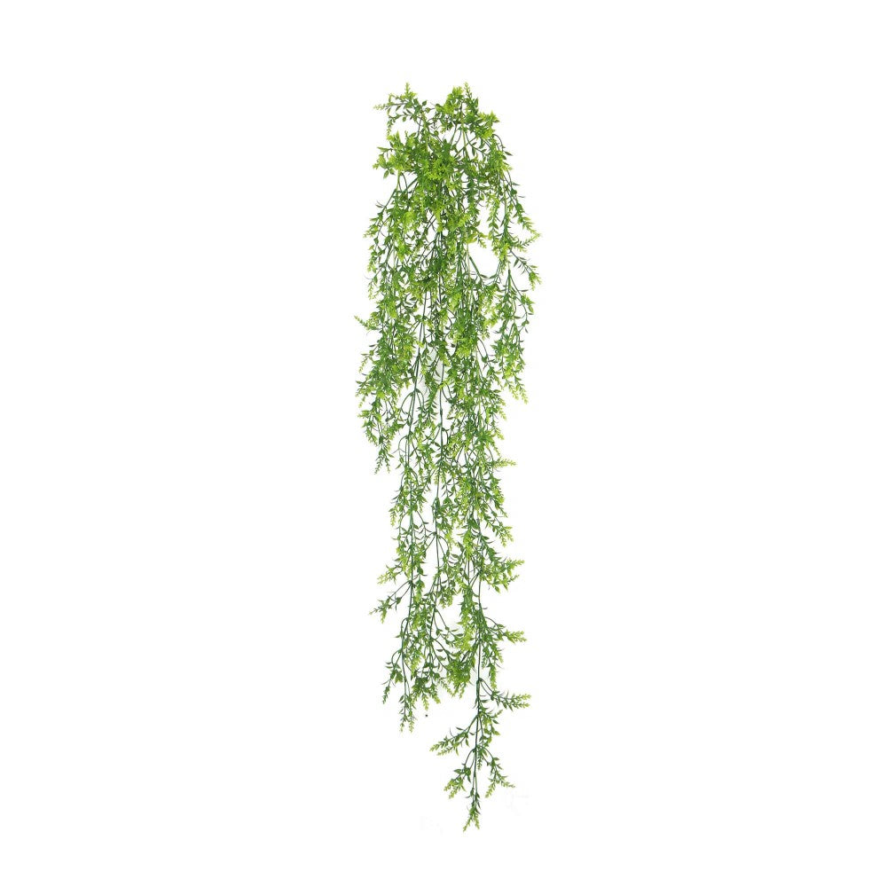 Artificial Hanging Evergreen Plant UV Resistant 130cms