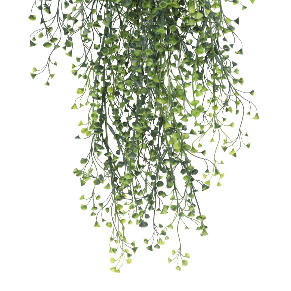 Artificial Hanging Pearls Leaf 56cms