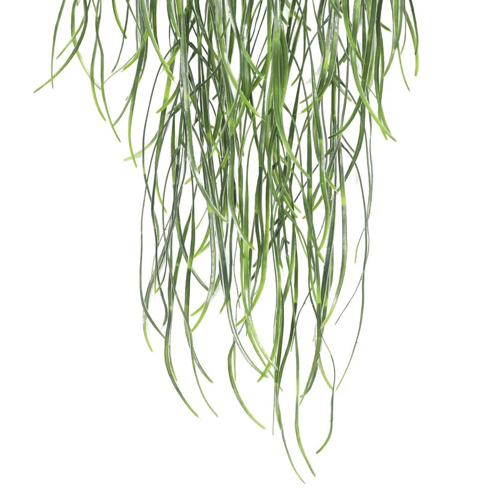 Artificial Hanging Potted Willow Leaf Plant 66cms