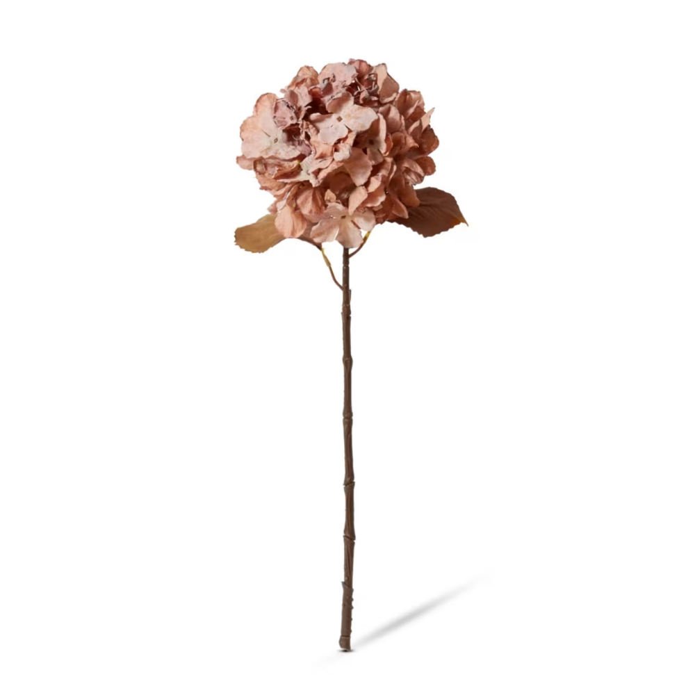 Artificial Hydrangea Anna Decor Stem - Pink - 63cms