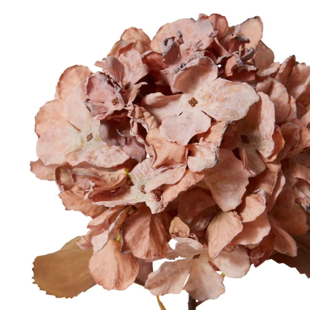 Artificial Hydrangea Anna Decor Stem - Pink - 63cms