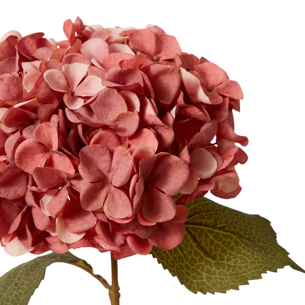 Artificial Hydrangea Decor Stem - Pink - 63cms