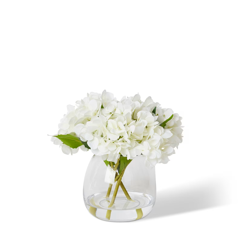 Artificial Hydrangea Plant Pot - Alma Vase - 25cms