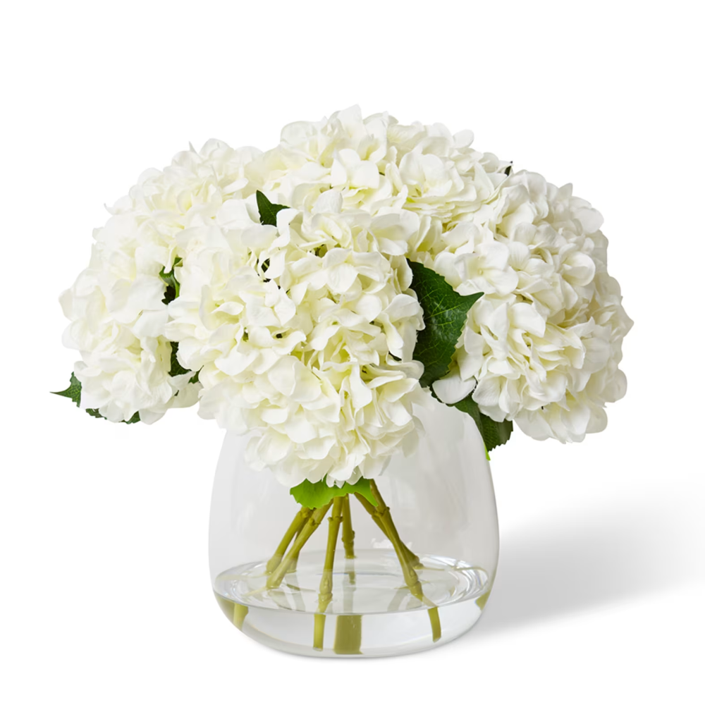 Artificial Hydrangea Plant Pot - Alma Vase - 46cms