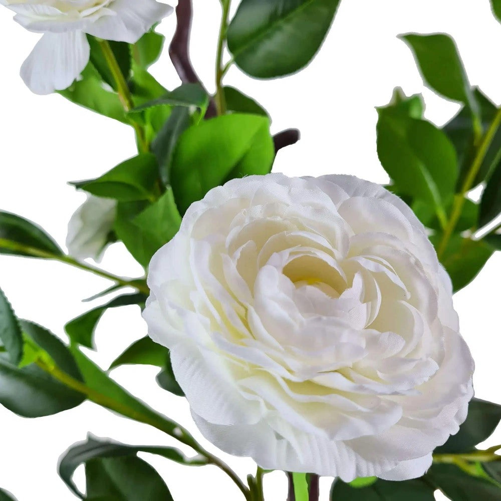 Artificial Lifelike White Camellia Tree 180cms