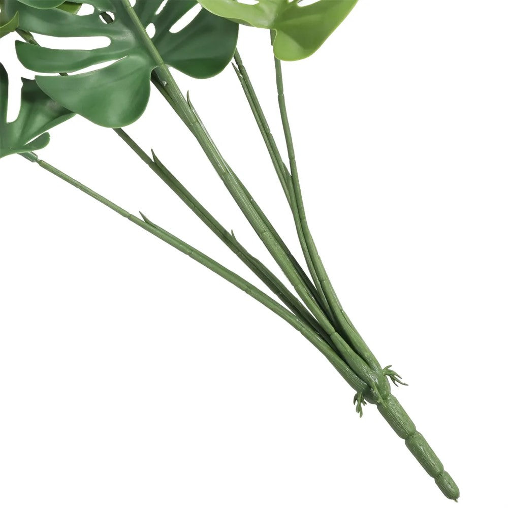 Artificial Monstera Split Leaf Philodendron Plant Stem 60cms