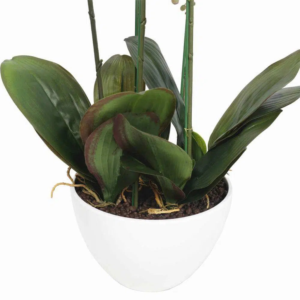 Artificial Multi Stem Butterfly Pink Flowers 66cms