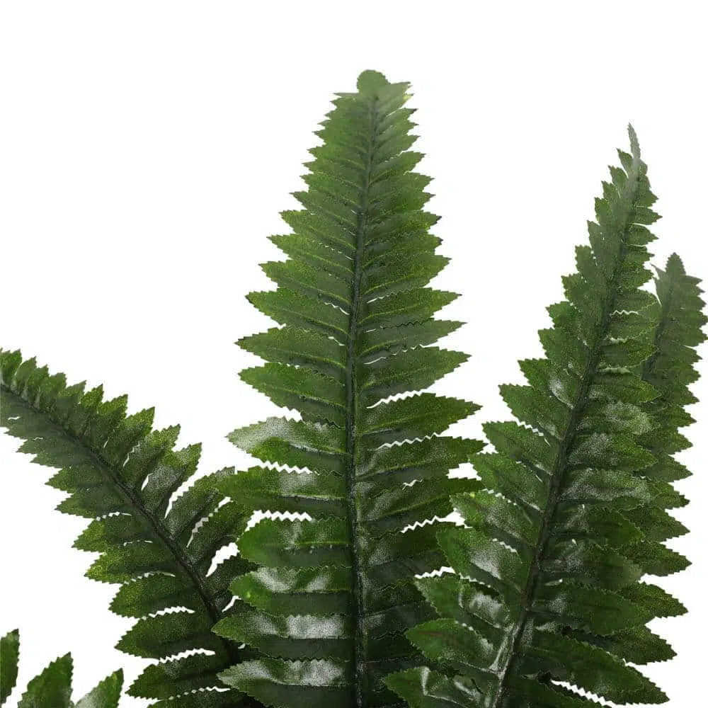 Artificial Potted Fresh Green Boston Fern 50cms