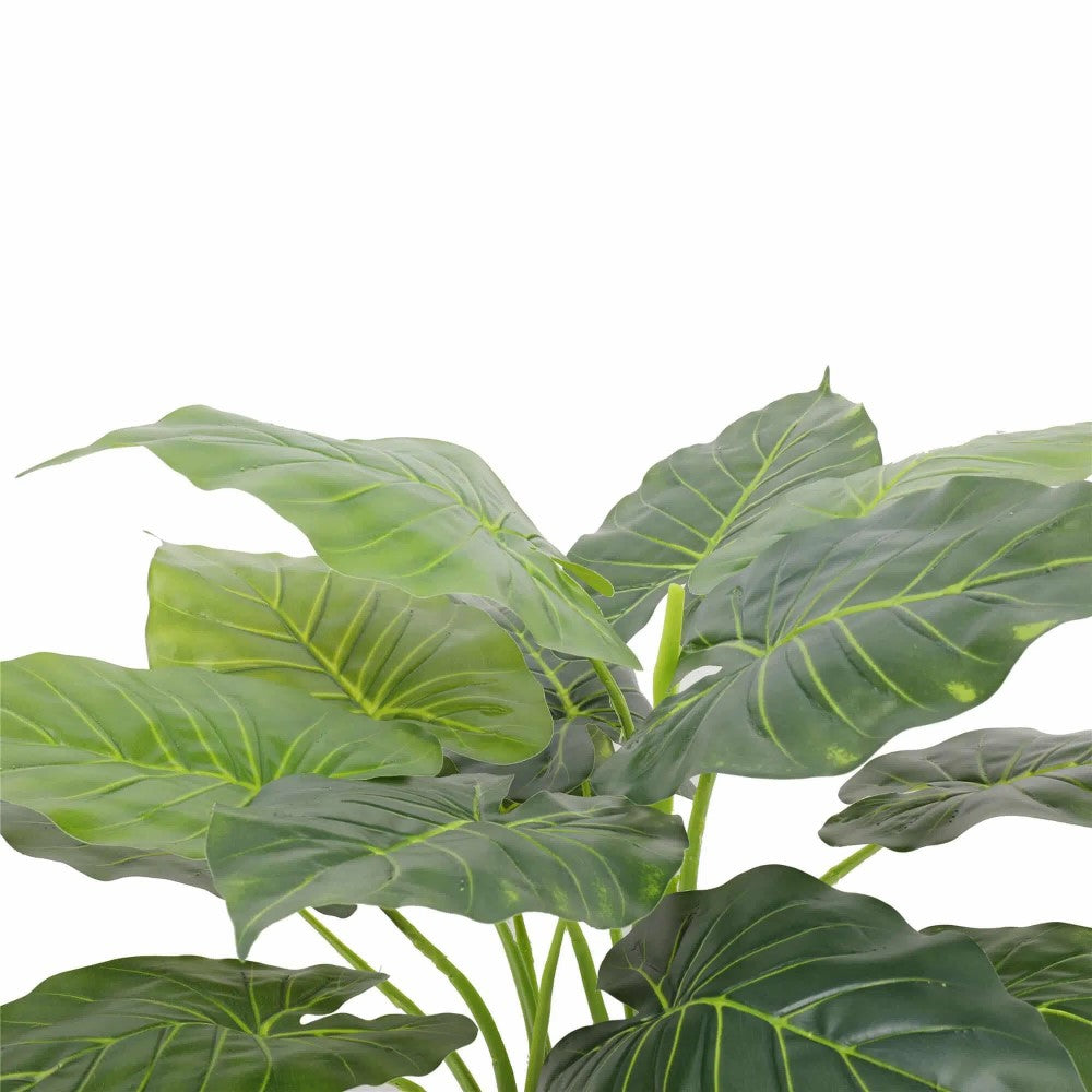 Artificial Potted Taro Elephant Ear Plant 70cms