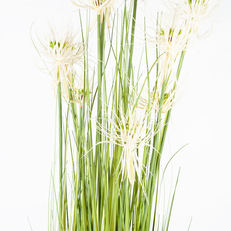 Artificial Sunny Grass Plastic Pot - 122cms