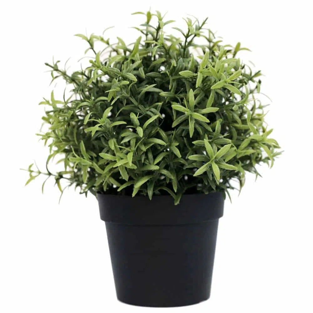 Artificial UV Resistant Rosemary Herb Potted Plant 20cms