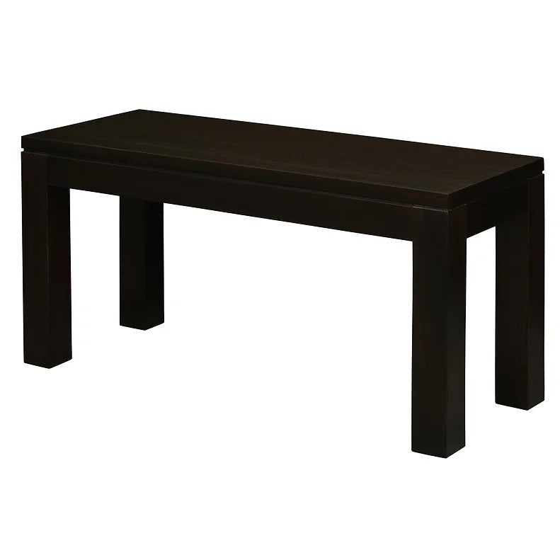 Artisan Solid Mahogany Bench (Small) - Dark Brown