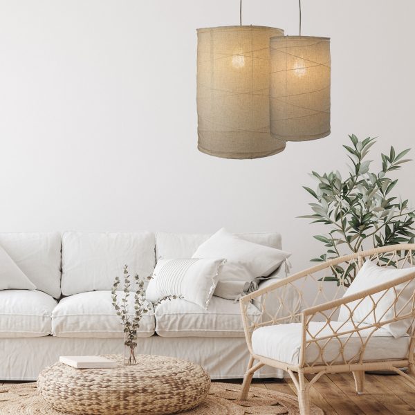 Timeless Flax Linen Shade Lamp (Available in 2 Sizes)