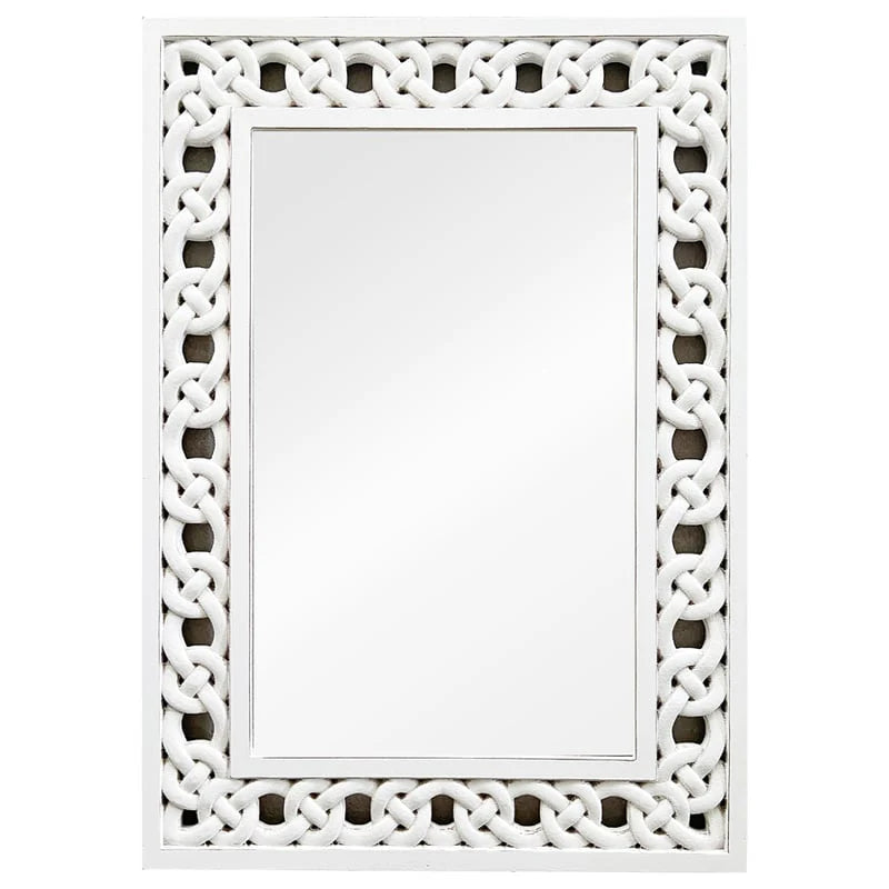 Artisanal Braid Wall Mirror 85cms