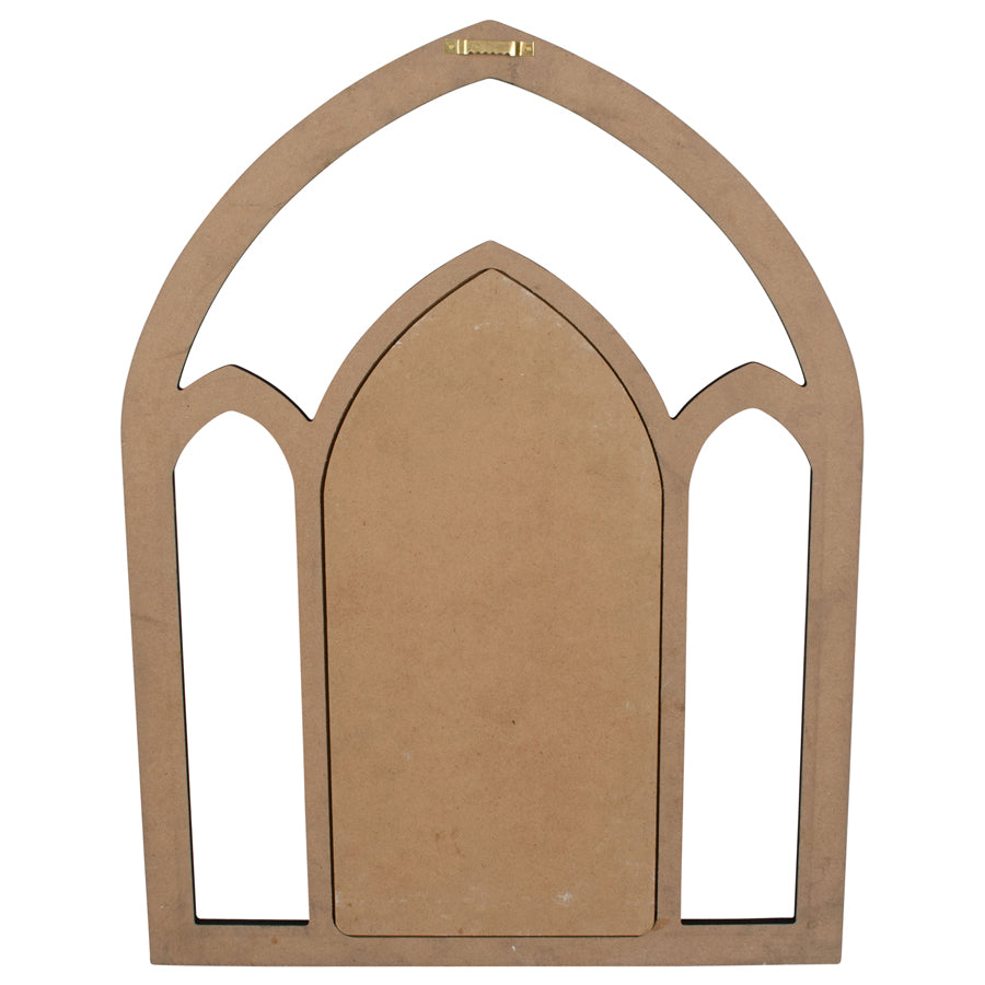 Artisanal 'Family & Friends' Carved Wall Decor White