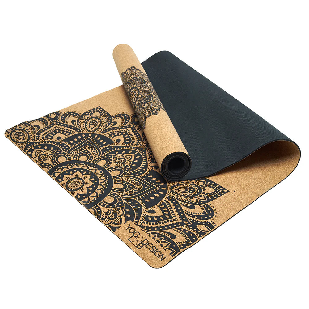 Artistic Design Lab Combo Yoga Mat 3.5mm - Mandala Black & Brown