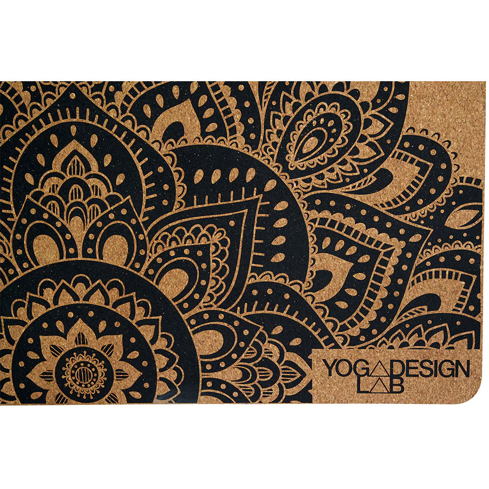 Artistic Design Lab Combo Yoga Mat 3.5mm - Mandala Black & Brown