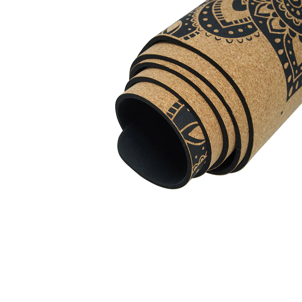 Artistic Design Lab Combo Yoga Mat 3.5mm - Mandala Black & Brown