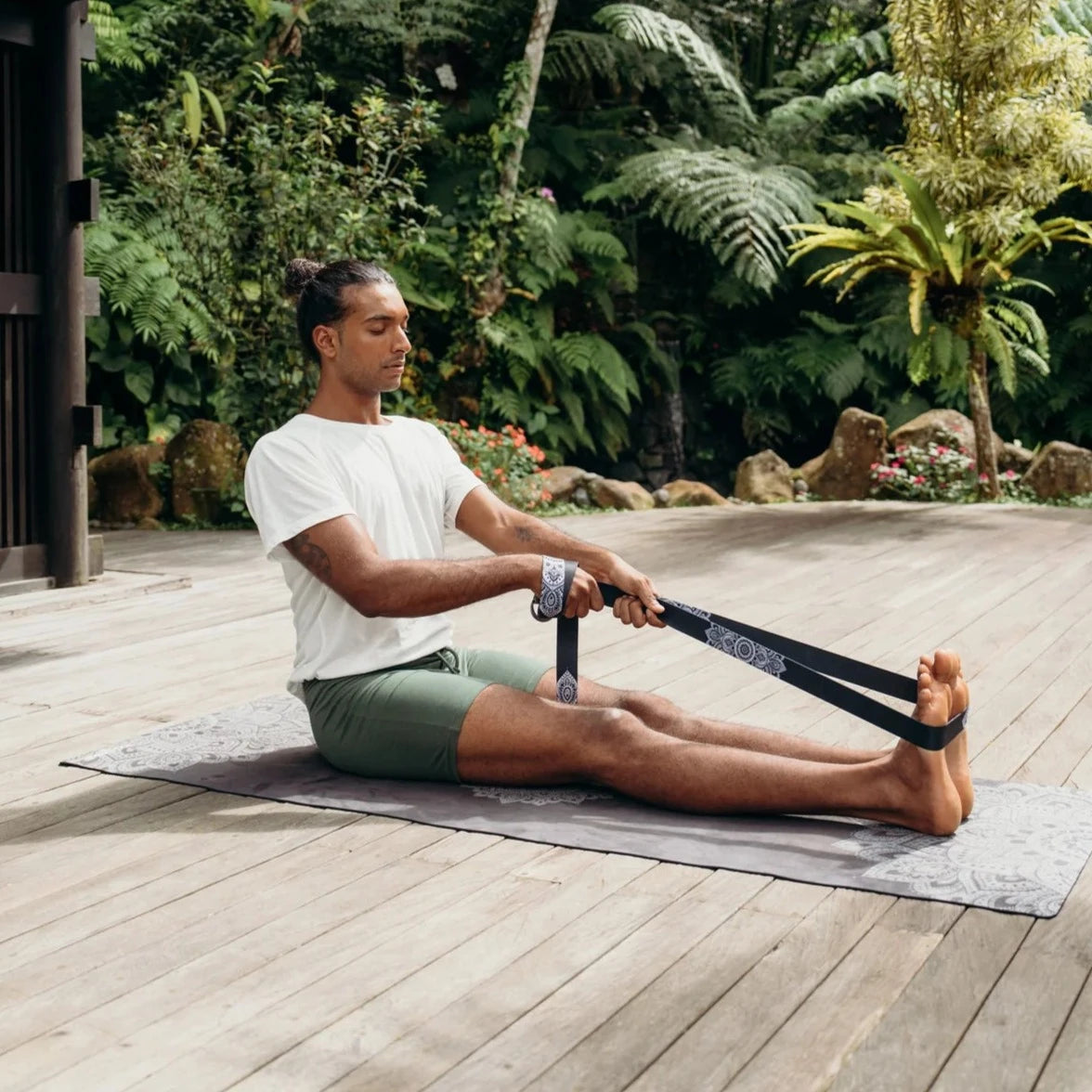 Artistic Design Lab Yoga Strap - Black