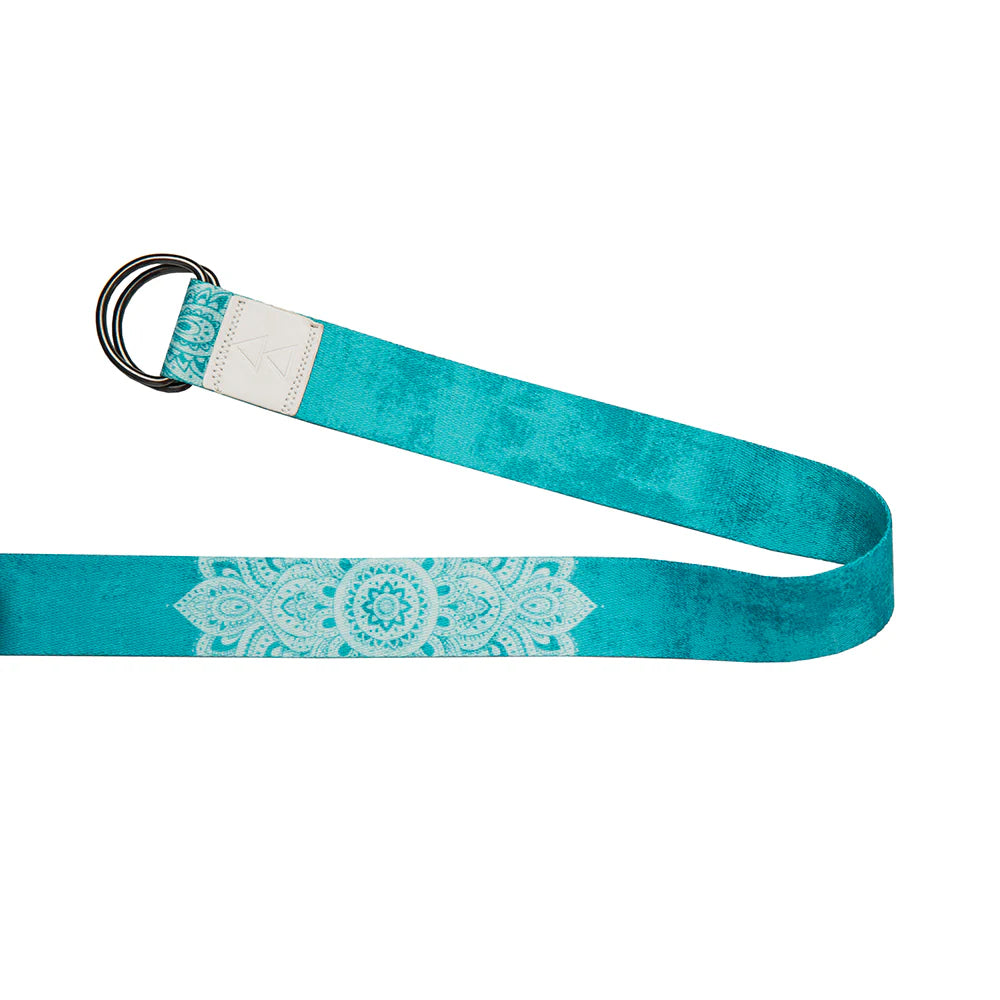 Artistic Design Lab Yoga Strap - Mandala Turquoise