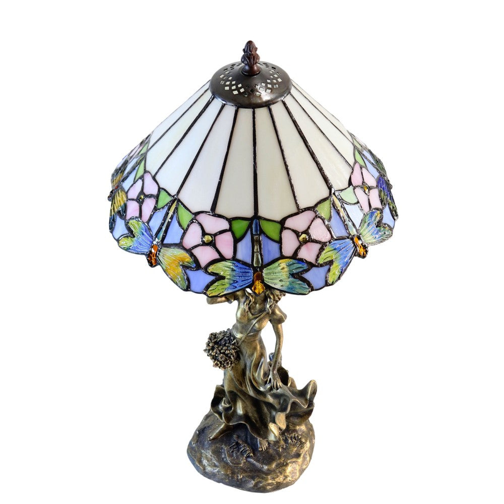 Artistic Glow Delia Figurine Table Lamp