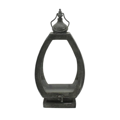 Artistic Metal Lantern Lantern with Glass