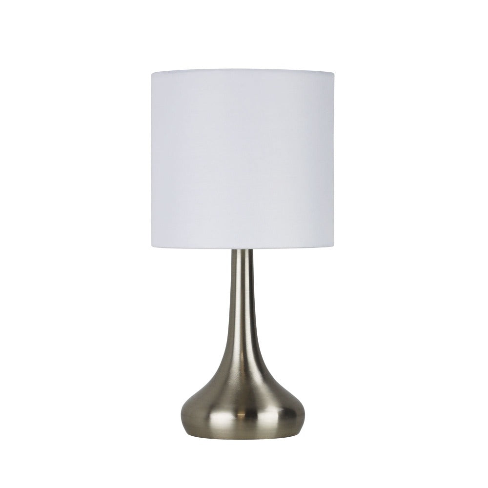 Artistic ON / OFF Touch Chrome Finish Lamp (Available in 3 Colors)