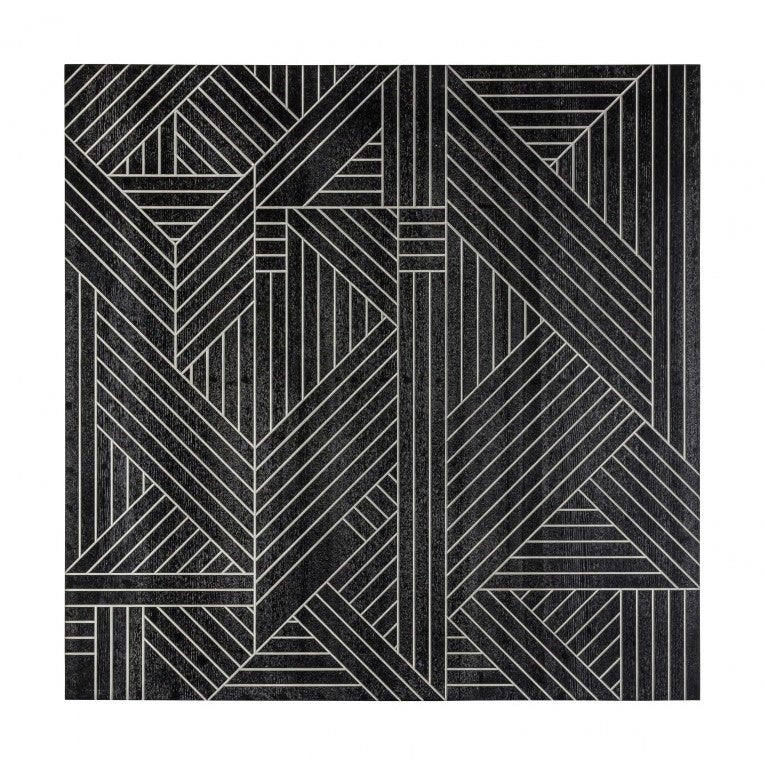 Wood Textured Statement Print