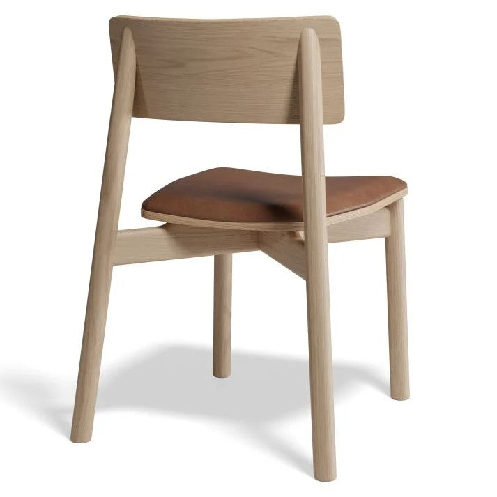 Ash Wood Serenity Padded Dining Chair (Available in 5 Colors)