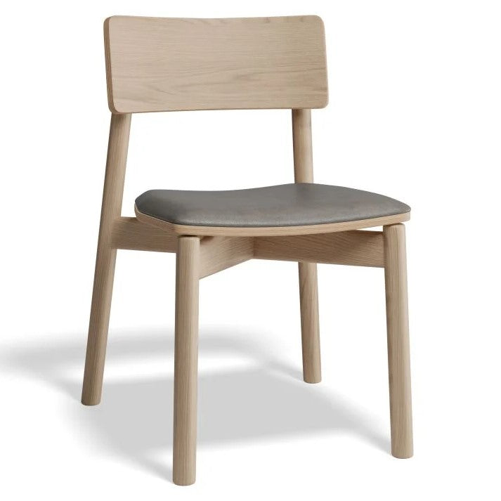 Ash Wood Serenity Padded Dining Chair (Available in 5 Colors)