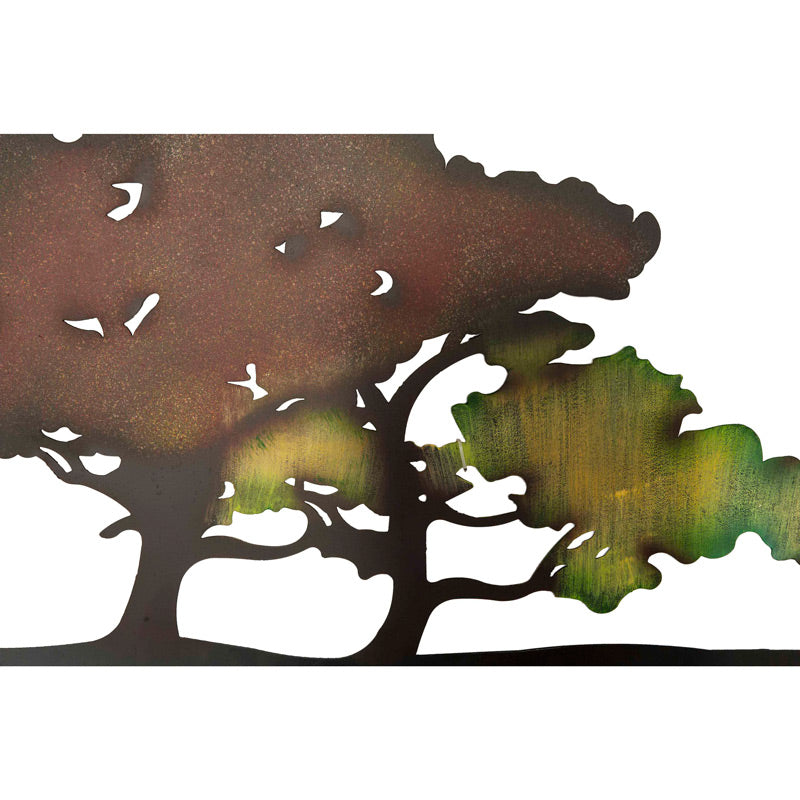 Autumn Metal Wall Plaque