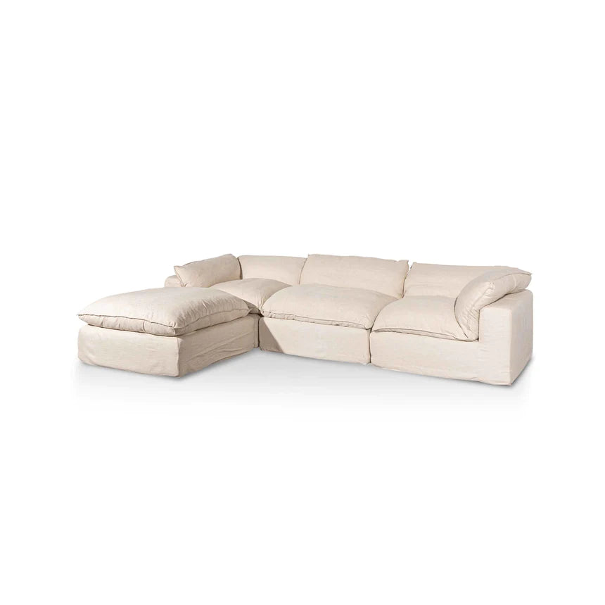 Avant-Garde Seating Fabric Corner Sofa