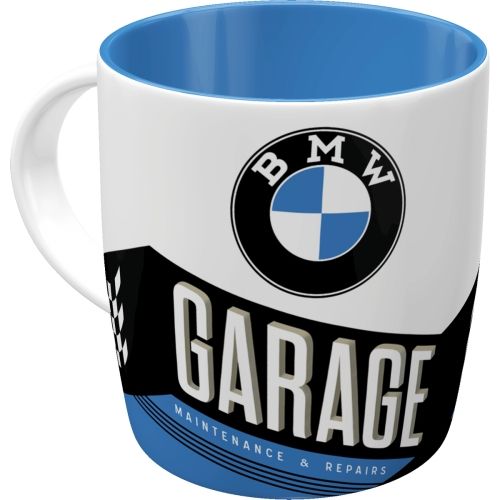 "BMW Garage" Ceramic Coffee Mug In Gift Box