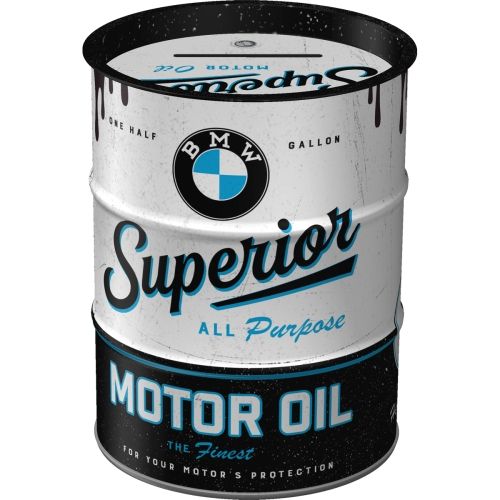 "BMW Superior" Oil Barrel Money Box