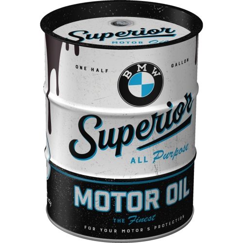 "BMW Superior" Oil Barrel Money Box