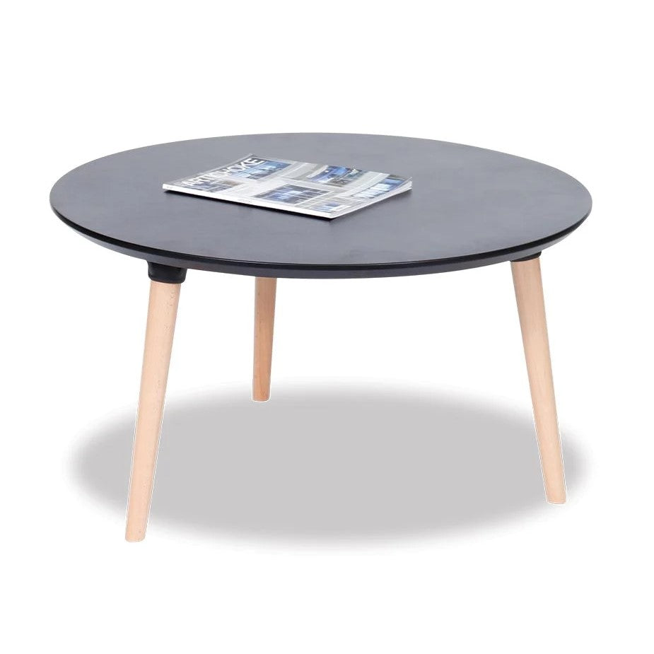 Balanced Essence Wooden Coffee Table 80cms (Available in 2 Colors)