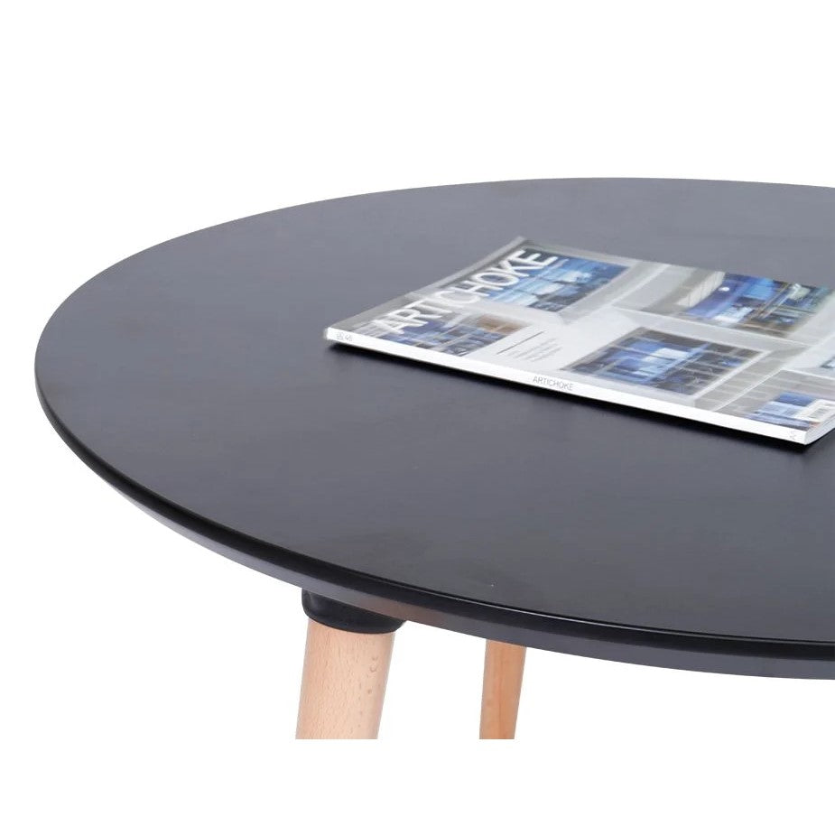 Balanced Essence Wooden Coffee Table 80cms (Available in 2 Colors)
