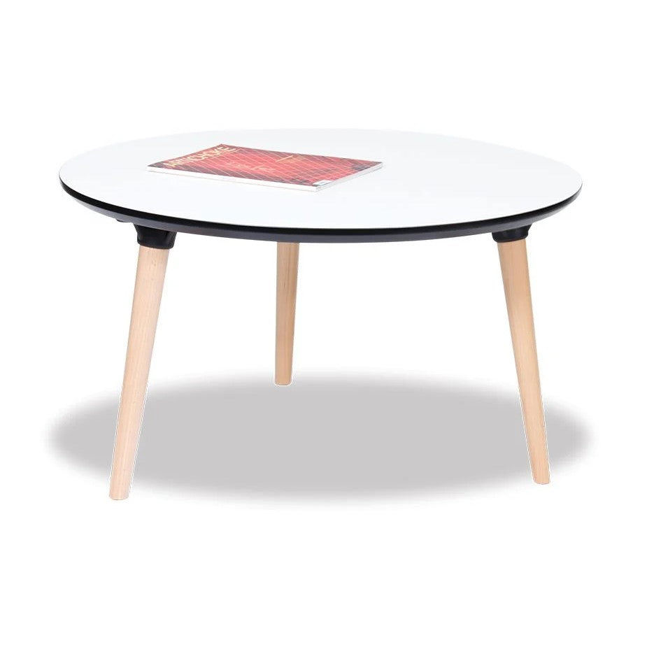 Balanced Essence Wooden Coffee Table 80cms (Available in 2 Colors)