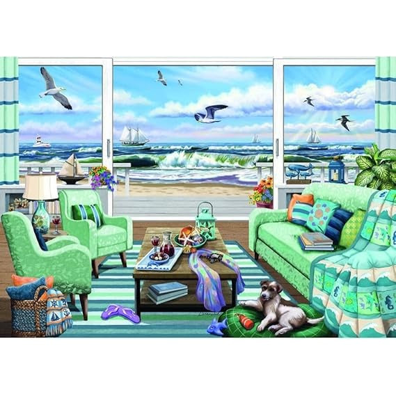 Beachfront Getaway 1000 Piece Puzzle