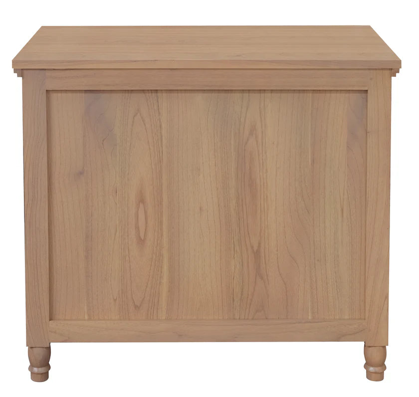 Beau Solid Timber 3-Drawer Storage Chest - Natural