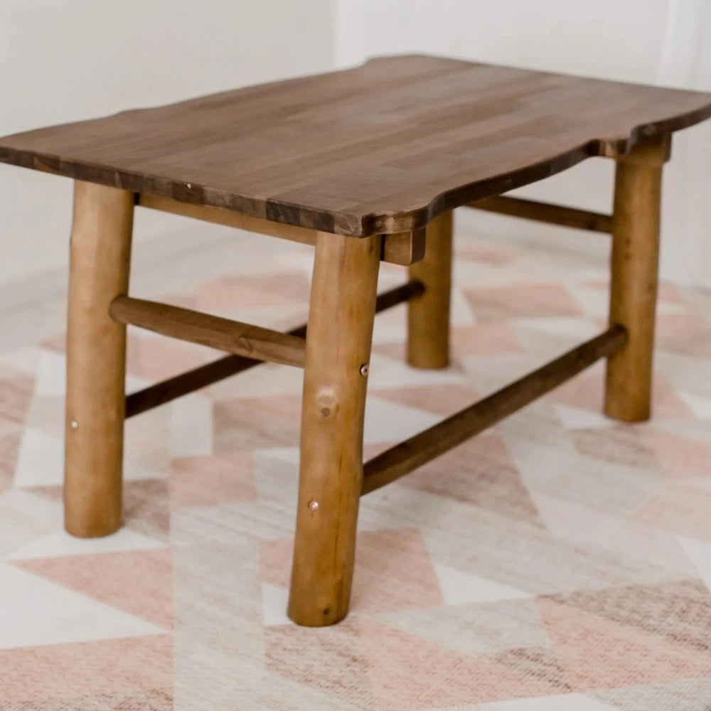 Minimalist Tree Tables And 2 Benches