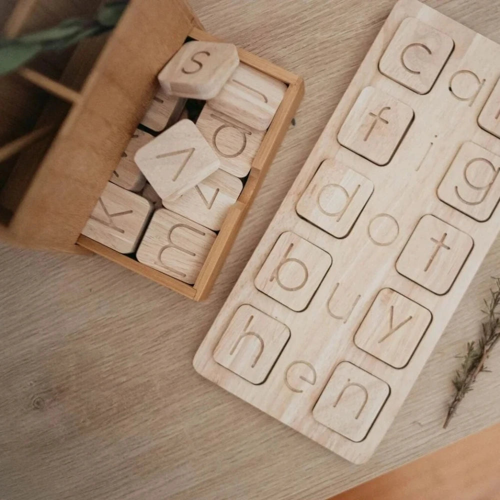 Beautiful Wooden CVC Word Board