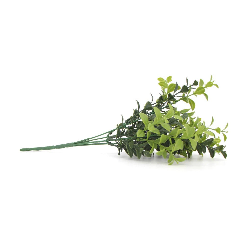 Beauty Artificial UV Rounded Boxwood Stem 30cms