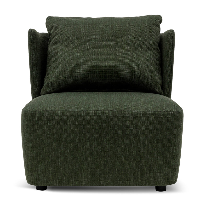 Beauty Fabric Armchair - Fir Green