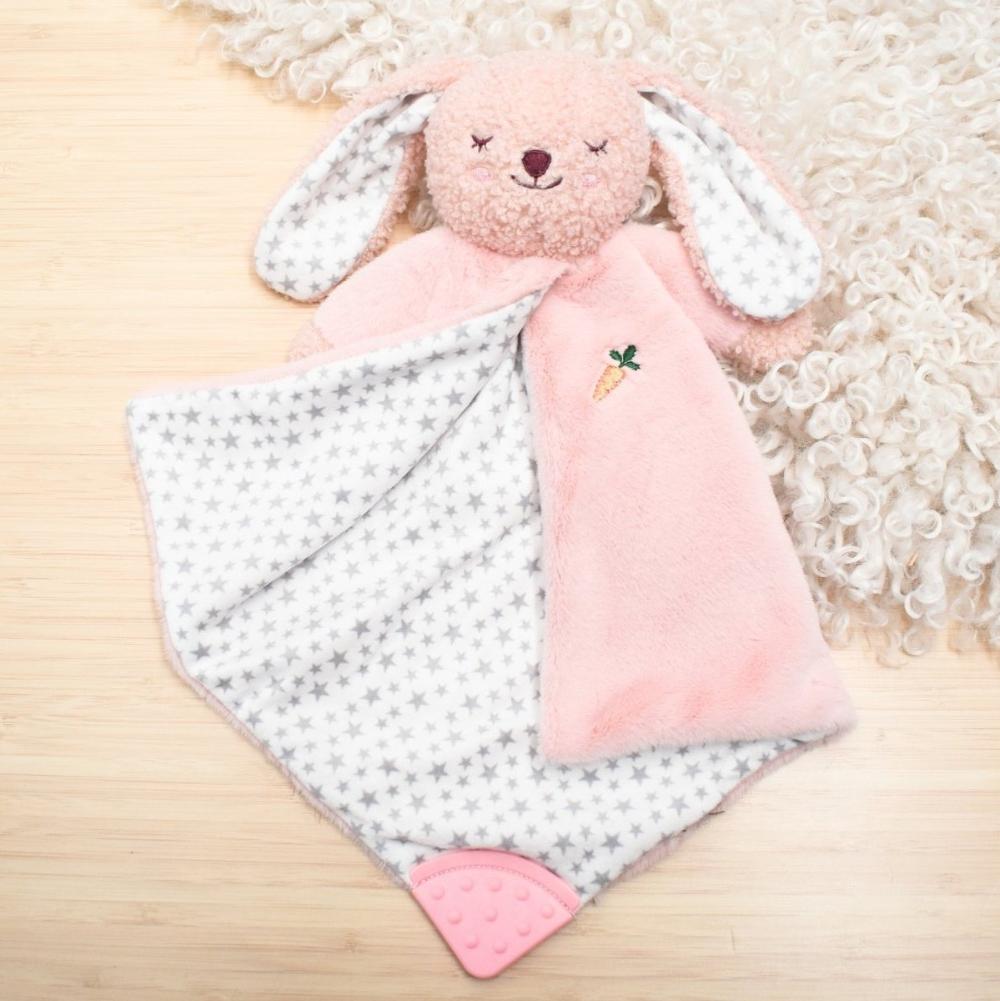 Berry Bunny Warmth and Cuddles Baby Comforter