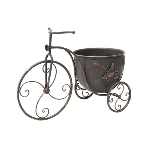 Bicycle Pot Planter With Butterfly 46cms