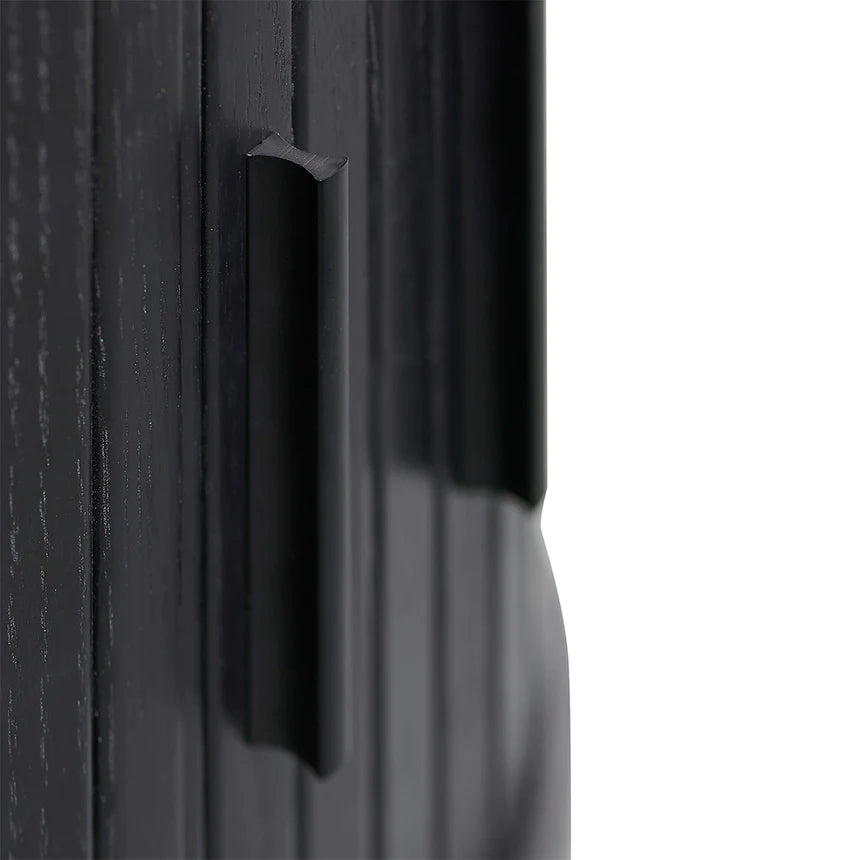 Birch Beauty Side Table 45cms - Black